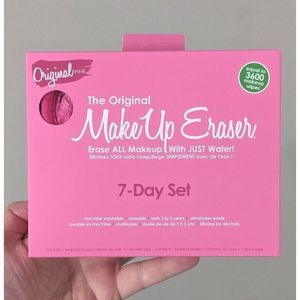 The Original MakeUp Eraser 7 Day Set Pink Reusable Makeup Remover Pads